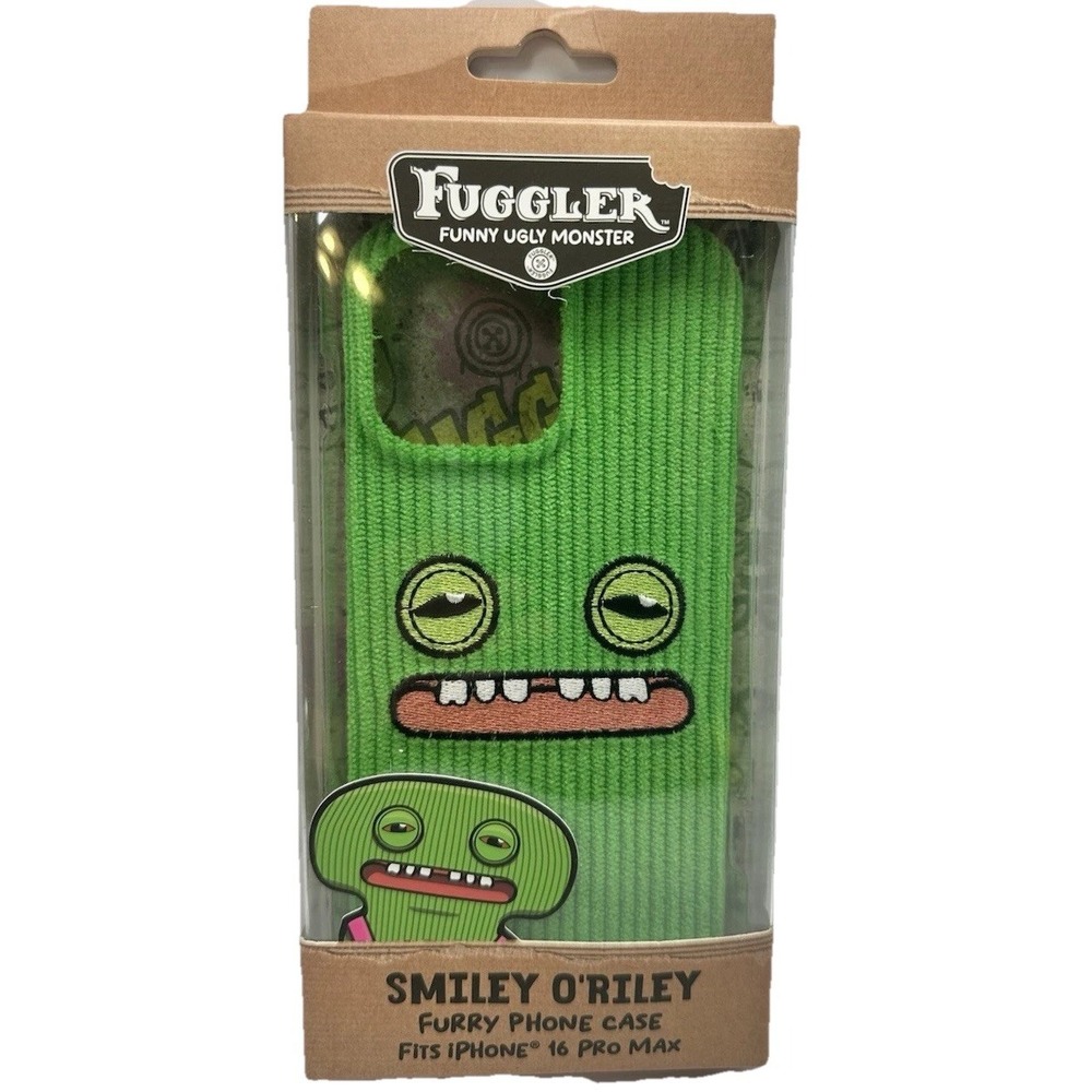 Fuggler Smiley O'Riley Furry Phone Case iPhone 16 Pro Max NEW